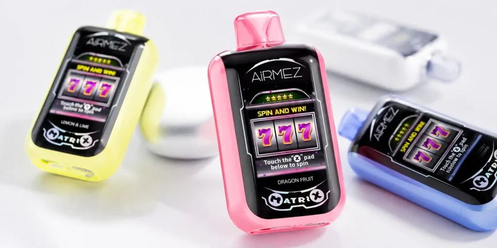 AIRMEZ MATRIX PRO 30000 zaciągnięć jednorazowy e papieros ustnik i obudowa urządzenia AIRMEZ MATRIX PRO 30000 zaciągnięć jednorazowy e papieros ustnik i obudowa urządzenia