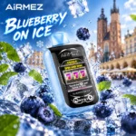 AIRMEZ Matrix Pro 30000 Blueberry On Ice – jednorazowy e papieros z borówkami i lodem