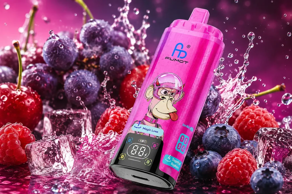 FUMOT ECO 4IN1 80000 zaciągnięć jednorazowy e papieros złącze USB C i wyświetlacz FUMOT ECO 4IN1 80000 zaciągnięć jednorazowy e papieros złącze USB C i wyświetlacz