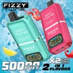 Fizzy Twins 50000 zaciągnięć jednorazowy e papieros grafika produktu format kwadratowy plansza