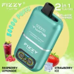 Fizzy Twins 50000 zaciągnięć jednorazowy e papieros lemoniada malina i truskawka lód