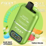 Fizzy Twins 50000 zaciągnięć jednorazowy e papieros lemoniada niebieska malina i trzy melony