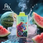 Fumot Leopard 40000 zaciągnięć jednorazowy e papieros arbuz lód grafika produktu format kwadratowy grafika