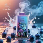 Fumot Leopard 40000 zaciągnięć jednorazowy e papieros borówka lód grafika produktu format kwadratowy