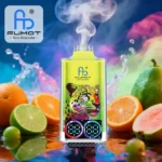 Fumot Leopard 40000 zaciągnięć jednorazowy e papieros cytryna limonka grafika produktu format kwadratowy