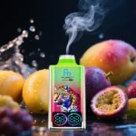 Fumot Leopard 40000 zaciągnięć jednorazowy e papieros mango marakuja grafika produktu format kwadratowy