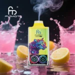 Fumot Leopard 40000 zaciągnięć jednorazowy e papieros różowa lemoniada grafika produktu format kwadratowy grafika