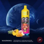 Fumot RandM Tornado 9000 zaciągnięć jednorazowy e papieros brzosk mang anan produkt i opakowanie kwadrat grafika