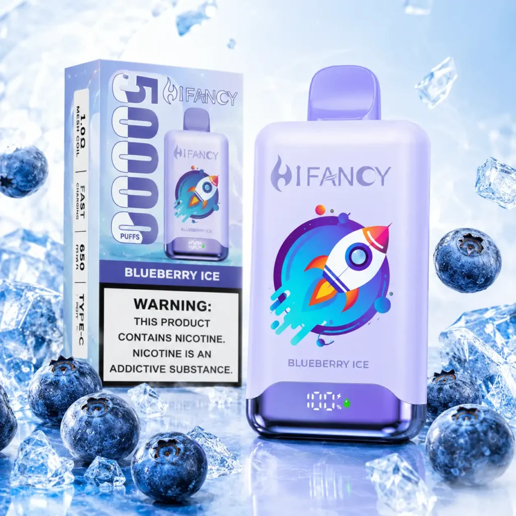 HIFANCY SPACE 50000 zaciągnięć jednorazowy e papieros urządzenie i oryginalne opakowanie