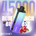 Hifancy Dream 45000 zaciągnięć jednorazowy e papieros Blue Ranch Burst