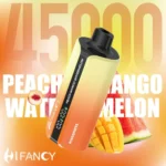 Hifancy Dream 45000 zaciągnięć jednorazowy e papieros brzoskwinia mango arbuz