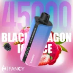 Hifancy Dream 45000 zaciągnięć jednorazowy e papieros czarna pitaja lód