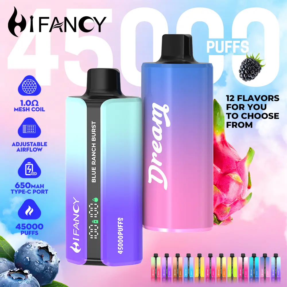 Hifancy Dream 45000 zaciągnięć jednorazowy e papieros grafika produktu format kwadratowy grafika Hifancy Dream 45000 zaciągnięć jednorazowy e papieros grafika produktu format kwadratowy grafika
