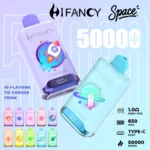 Hifancy Space 50000 zaciągnięć jednorazowy e papieros grafika produktu format kwadratowy