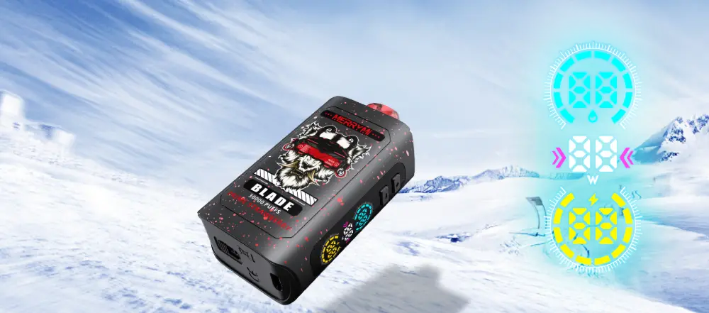 Merry Mi Blade 30000 zaciągnięć jednorazowy e papieros Aperol produkt bez tła format poziomy
