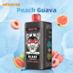 Merry Mi Blade 30000 zaciągnięć jednorazowy e papieros brzoskwinia gujawa