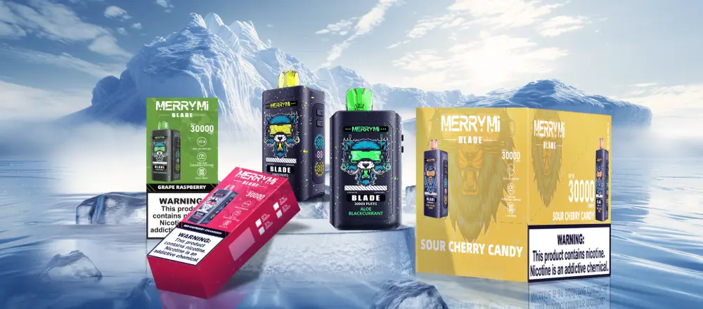 Merry Mi Blade 30000 zaciągnięć jednorazowy e papieros grafika produktu format poziomy