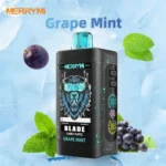 Merry Mi Blade 30000 zaciągnięć jednorazowy e papieros winogrono mięta