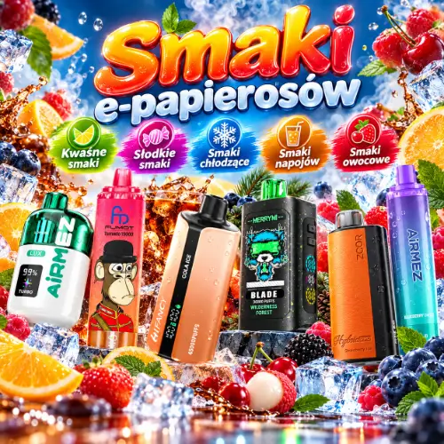 Smaki e papierosów,Kwasne,Stodkie,chlodzace,napojow,owocowe